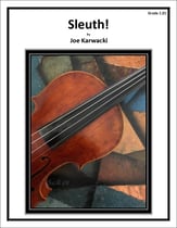 Sleuth! Orchestra sheet music cover